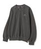 GAKKAI UNIONS Cut-Out Raglan Pigment Sweatshirt Charcoal