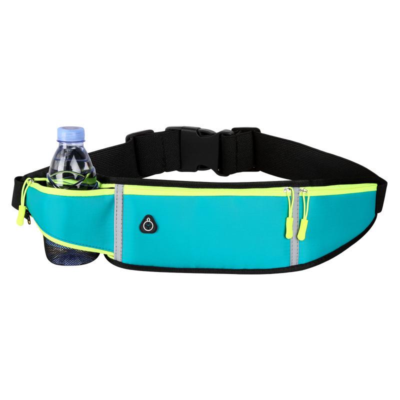 Waterproof Multi-Functional Running Waist Pack with Phone and Water Bottle Compartments