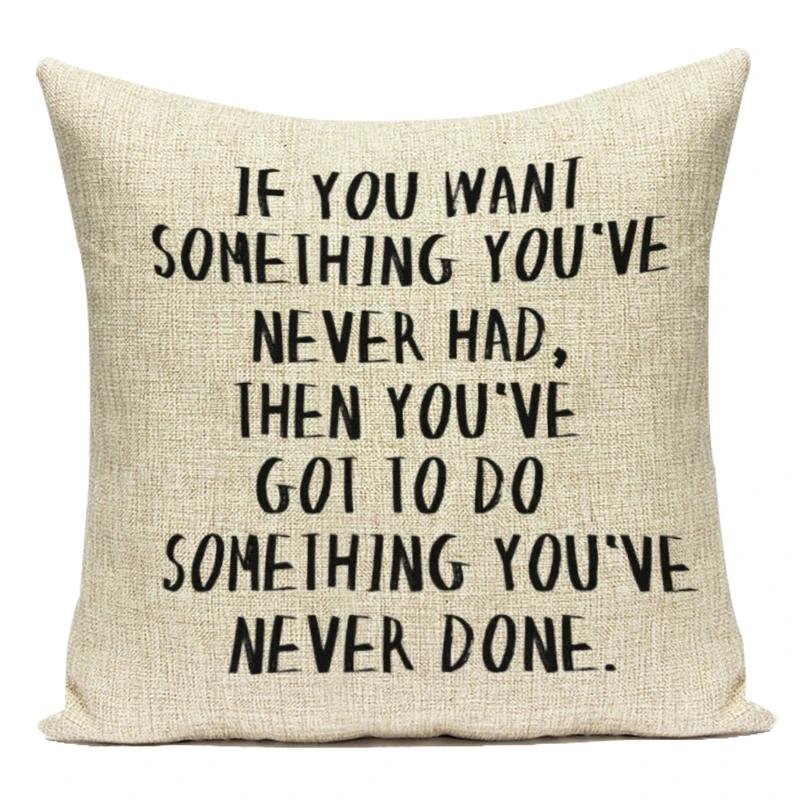 Modern Home Decoration Letter Home Sweet Home Decorative Pillows Case Polyester Cushion Cover For Living Room Capa Almofadas