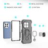For OnePlus 13 Case Rotatable Ring Kickstand PC + TPU Shockproof Phone Cover