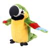 Electric Talking Parrot Plush Toy Soft Record Vocals Interactive Voice Talking Parrot Green