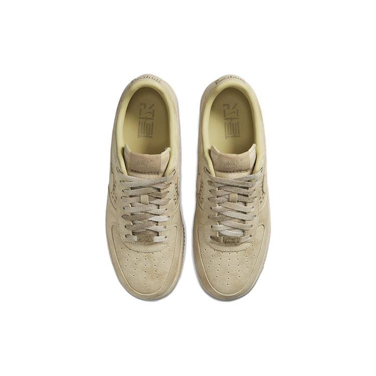 New Nike Air Force 1 Low NAI KE Tan Canvas DV4247-211