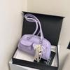 Bags Niche High-end Underarm Bags Women's Oily Leather New Retro Pillow Bags Trendy Shoulder Bags