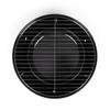 Portable Charcoal Barbecue - LIVOO - DOC301 - Ø34 Cm - Chrome-plated Grill - Height 18 Cm - Handles - Safety Latches