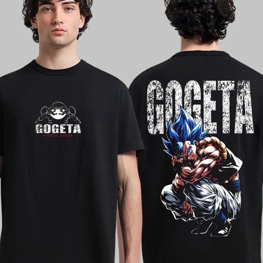Dragon Ball Z Print Short Sleeve Cotton Tshirt Son Goku Vegeta Unisex Unisex Clothes Harajuku Y2k Tee Vintage Casual Tee Tops