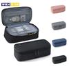 Pen Storage Bag Pencil Case 2 Layer Large Capacity Cosmetic High Quality Study Supplies Simple Student Stationary Boxes