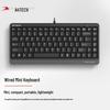 A4Tech FK11 86-Key Wired Membrane Office Keyboard
