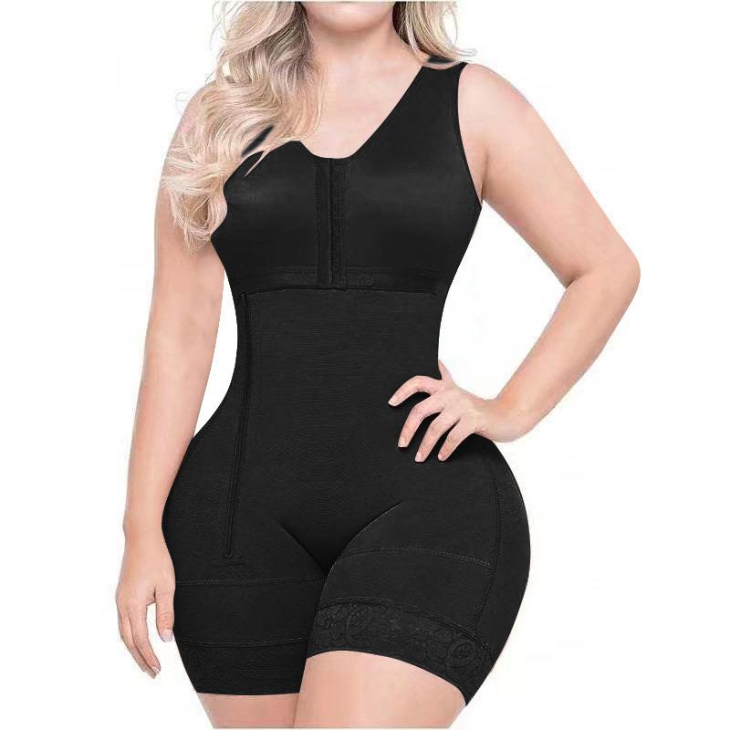 Side Zipper Full Body Colombian Style Women Slimming Shapewear