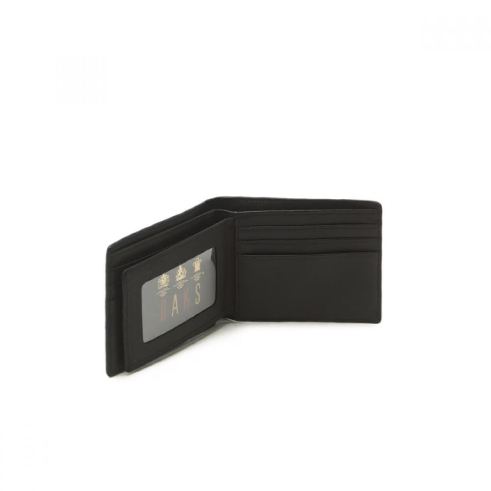 Daks Wallet Black Louis Embossed Dd Pattern Dbwa6f363