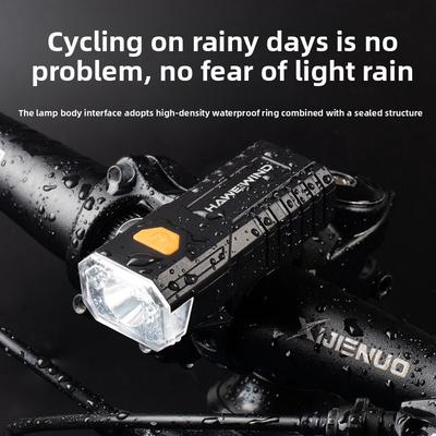 Bike Light 400Lumen Type-C Charging LED Cycling Front Lamp Headlight 3 Modes MTB Road Flashlight Bicycle Light Accessori