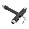 Inbusschlüssel Schwarz T-Griff Schraubenschlüssel Skateboard Longboard Board Rollschuh Werkzeug Professionelles Skateboard Montage Einstellwerkzeug Set