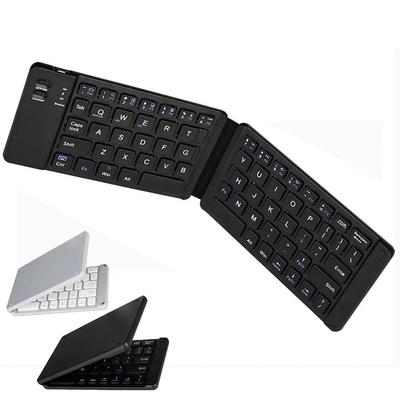 SeenDa Mini Wireless Bluetooth-compita מקלדת מתקפלת Bluetooth-compita מקלדת עבור iPad Tablet Smart Phone Slient Click