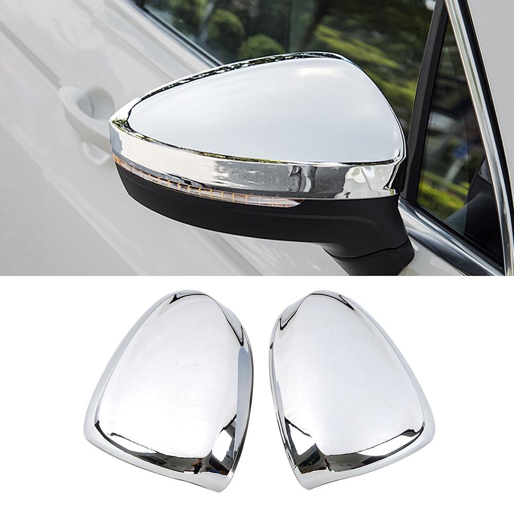 

Для Volkswagen VW Tiguan MK2 2017-2019 хромированное боковое зеркало заднего стекла, стеклоочиститель, противотуманная фара, внешняя отделка автомобиля, защитная наклейка