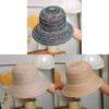 Summer Boho Woven Sun Hat With Wide Brim For Beach And Outdoor Activities