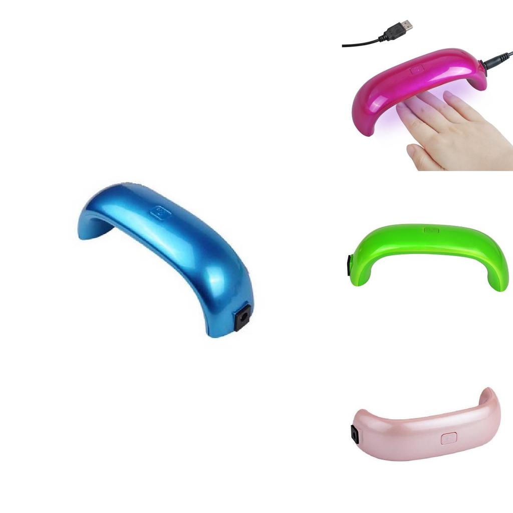 Usb Nail Lamp Mini 9w Uv Led Light For Fast Nail Polish Drying And Home Salon Use