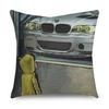 Kids Dream Car Pillowcase Toon Gift Cushion Cover Bedroom Home Sofa  Chair Seat Decor Pillow Case,(1)