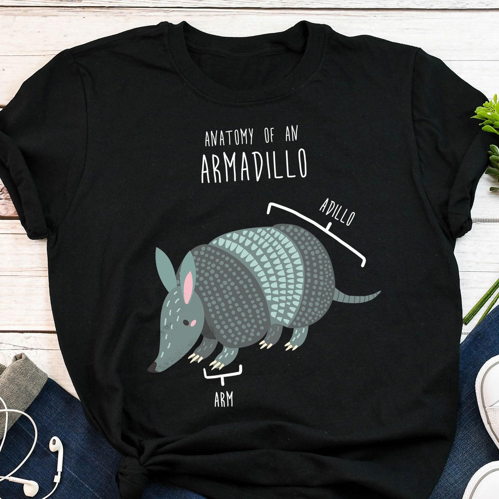 Armadillo Shirt, , , Funny Dillo Lover Gift, Cute Wild Animal T-shirt, Zoo Keeper Tshirt, Zoologist Tee, Nature Wildlife Southern 100