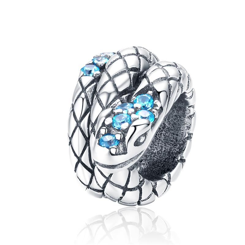 Wostu Animal Charm Copper Koala Fox Bear Beads Cow Panda Rabbit Pendant Fit Original Bracelet Diy Jewelry For Women