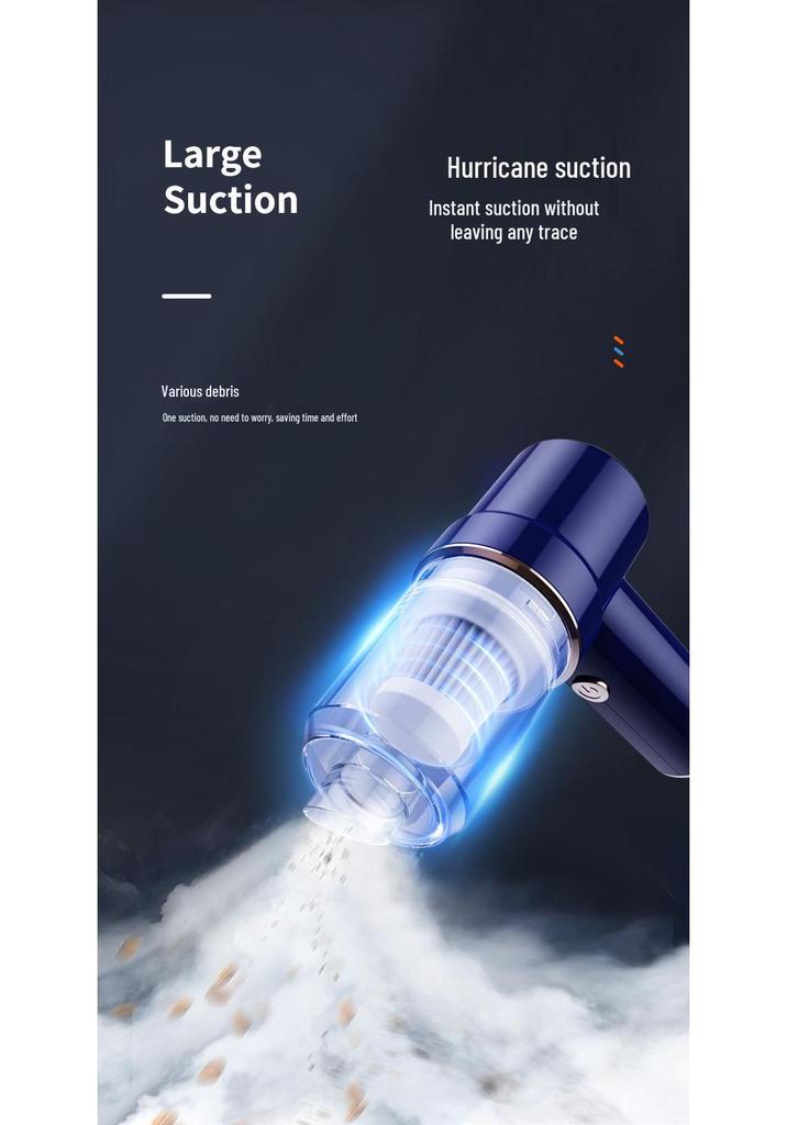 High-Power Wireless Car and Home Handheld Vacuum Cleaner