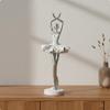 Ballerina Figurine Elegant Design Ballet Statue Artistic Decor Dancing Girl Ornament for Girls,