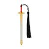 Swords Design Alloy Bookmarks With Decorative Tassels Martial Arts Inspired Metal Lightweight Book Marker