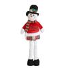 Telescopic Santa Doll Christmas Home Decoration Festival Ornament Gifts Practical Accessory for Household Use