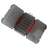 Multifunction PVC Double Layer Lure Tool Storage Box Fishing Bait Accessory GrayLure Box