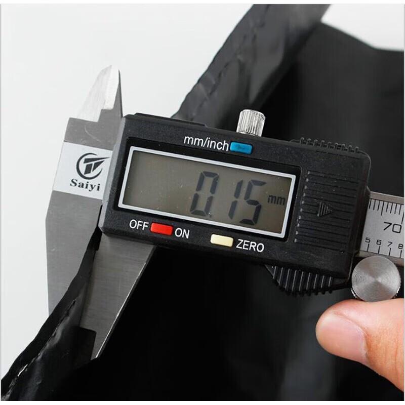 Homeglen Extra Thick Black T-Shirt Plastic Bags
