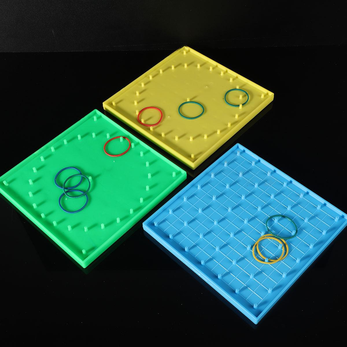 

Цветная пробковая доска для преподавания математики и естествознания в начальной школе - Пластиковая гвоздевая доска для обучения