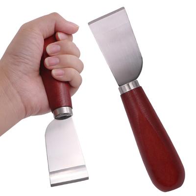 Nóż do cięcia skóry ze stali nierdzewnej DIY Ręcznie robione narzędzie do skóry