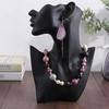 Side Face Mannequin Jewellery Storage Rack Holder Resin Necklace Bracelets Earrings Holder