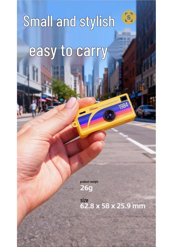 Mini Thumb Camcorder HD 1080P: Portable Pocket Camera for Kids' Photo and Video Recording