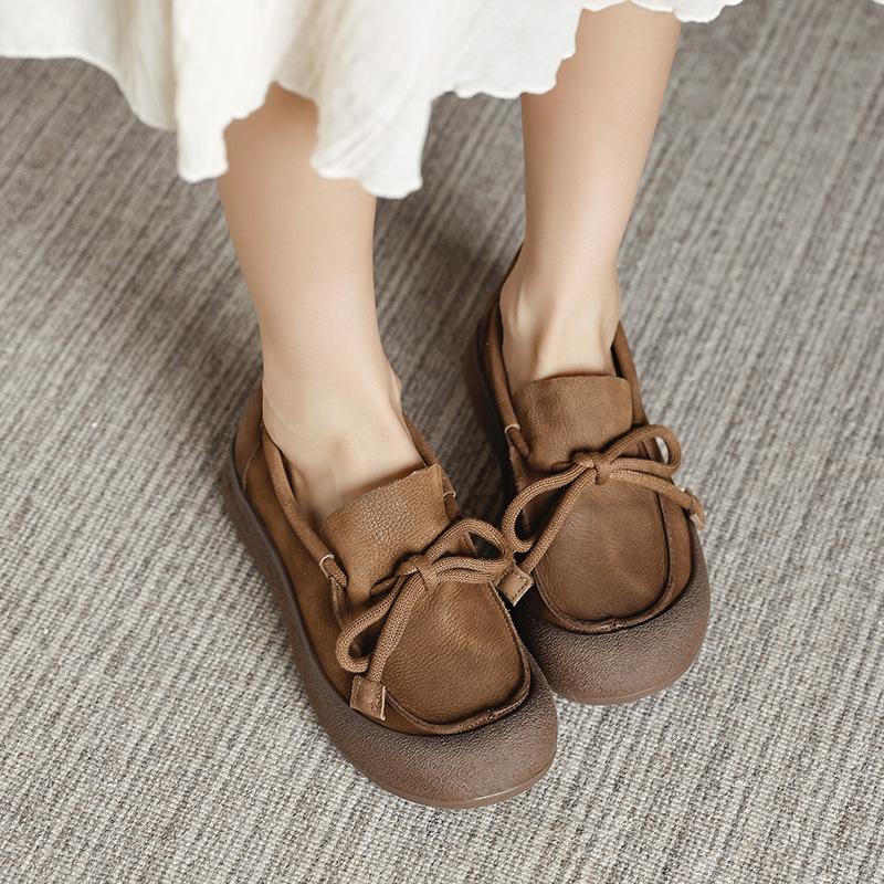 Fashion Hot Brand 3.5CM Cow Suede Genuine Leather Women Sandals Shoes Flats Spring Hollow Slippers Mary Jane Flats Autumn Platform Wedge