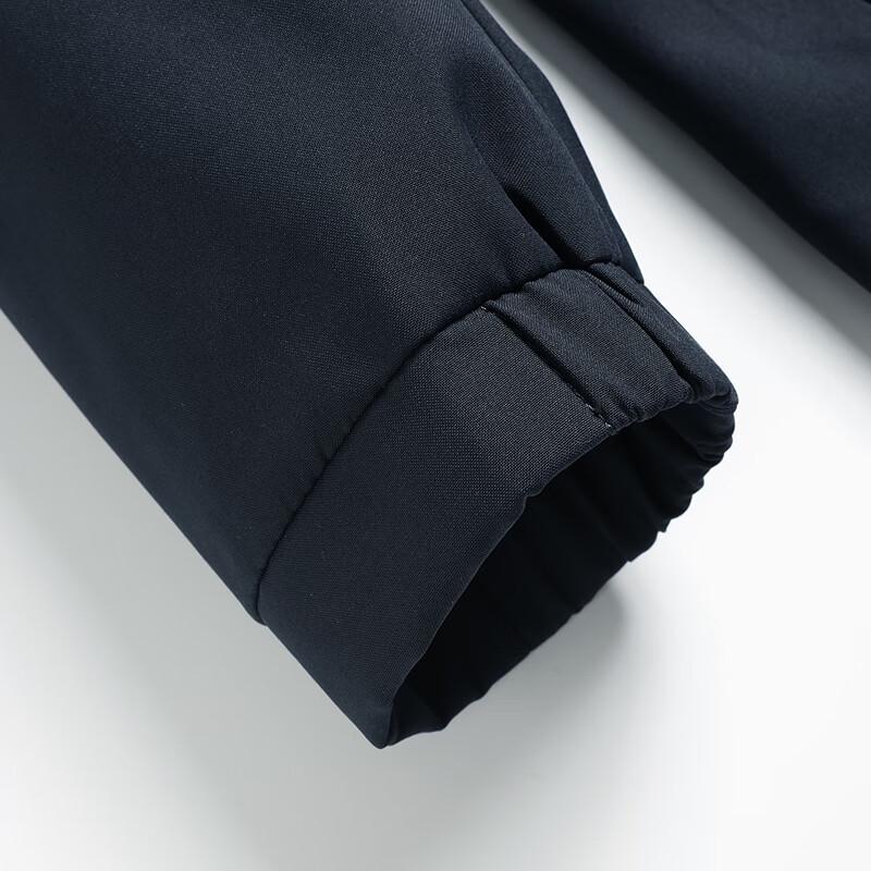 Hengyuanxiang Men's Plus Size Casual Stand Collar Jacket