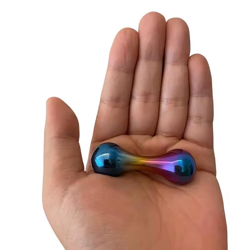 Adult Knucklebone Titanium Alloy Bone Fingertip Toy Finger Limit Motor Skills Edc Anti Stress Adhd Anxiety Relieving Toy