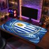 Uruguay Football Crest Mouse Pad, Extended Non Slip Rubber Desk Mat for Gaming Office Laptop Fan Gift