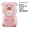 Bubble Blowing Pig Squeeze Toy Stress Relief Cartoon Pig Sensory Toy Soft Stretchy Animal Shape Home Office Desk Toy