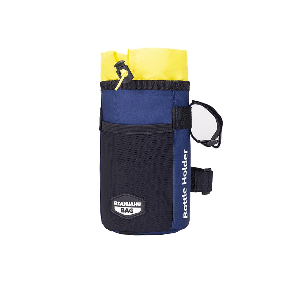 Bicycle Water Bottle Bag 1L Capacity Bicycle Handlebar Bag Electric Scooter Portable Kettle Holder Riding Handlebar Accessories