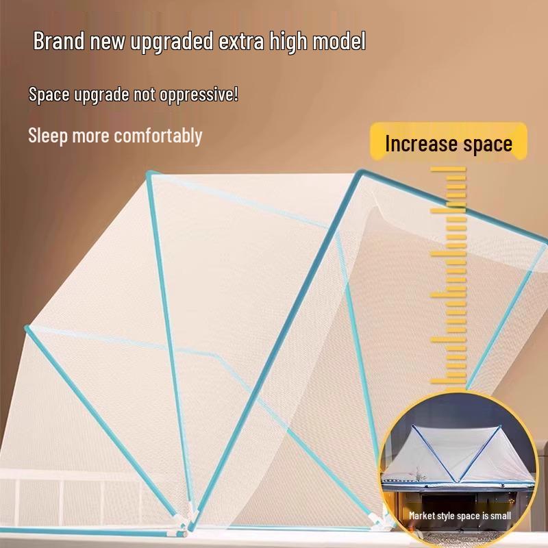 2025 Universal Dormitory Mosquito Net - Full Coverage, Anti-Fall Design with Free Installation