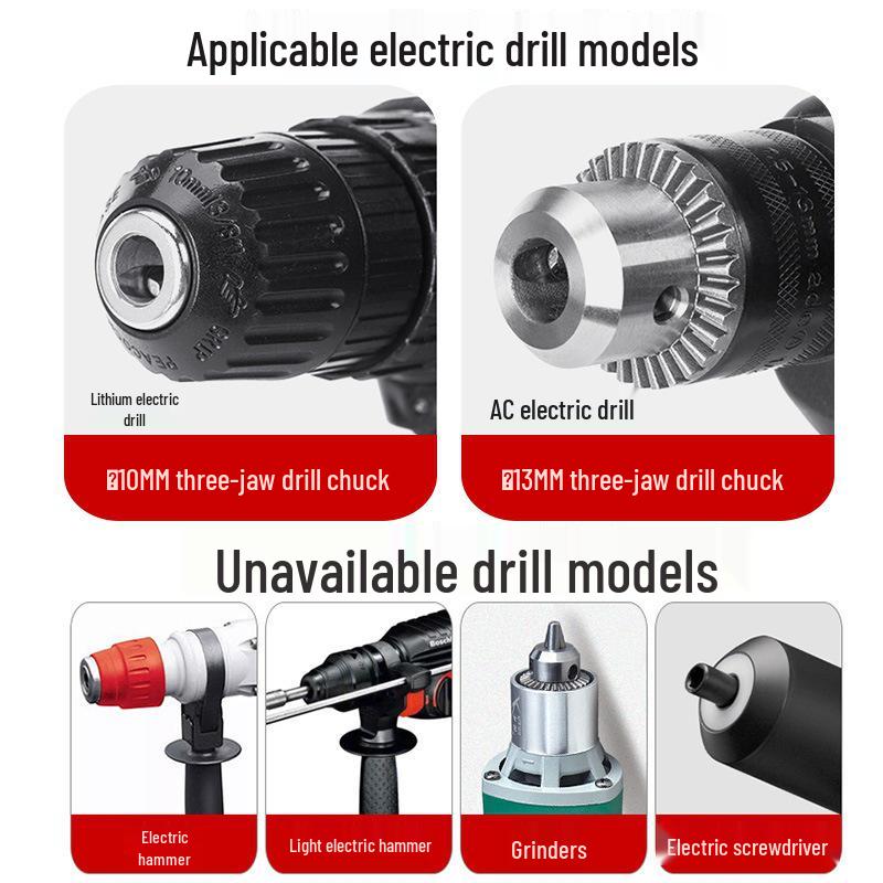 Electric Drill Polishing & Sharpening Conversion Head for Metal & Industrial Use