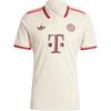 adidas Origineel FC BAYERN 24/25 Derde Shirt Voetbalshirt Heren Beige IZ3129