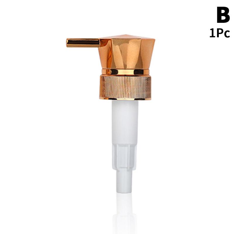1/3 Pcs Plastic Soap Pump Liquid Dispenser Head Push Type With 32 Thread Bath Bottle Press Nozzle Lotion Tube For Bath Accessory