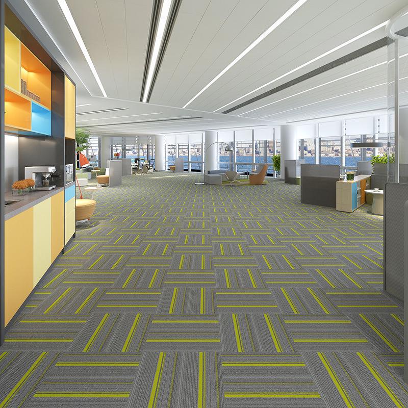 Anti-Slip Wear-Resistant Patchwork Carpet for Offices, Billiards Halls, Hotels, and Commercial Spaces
