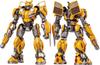 DOYUSHA Transformers/Bumblebee No.1 Bumblebee Plastic Model Kit, Approx. 9cm Tall, SK01 (Robot)