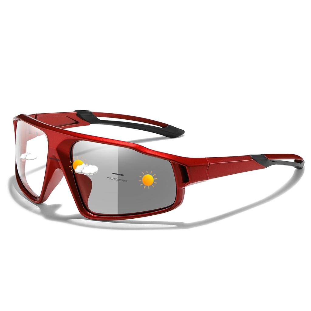 Men and Women's Fashion Photochromic Sunglasses for Outdoor Sports Hiking Climbing Running and Riding