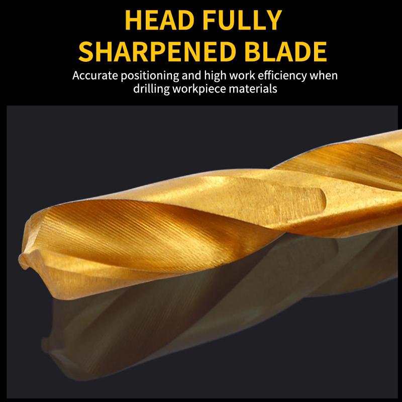 High Hardness 2-10Mm Twist Drill Bit Hex Shank Ultra-Short Hole Opener Stainless Steel Special Drill Wood Metal