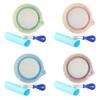 4Pcs Ceramic Grinding Disc/Peeling Tube/Brush/Display Stand Set Sharp Ridged Grater Plates for Ginger Garlic Chocolate Parmesan Cheese Onions Fruits