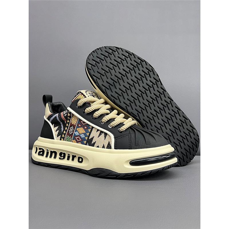 Shell Head Embroidery Daddy Chaozi Spring Comfortable Cloth Casual Shoes Bc