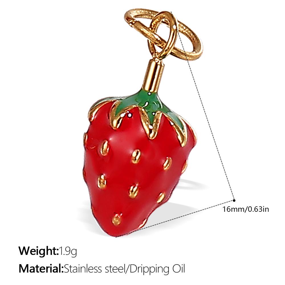 18K Gold-Plated Stainless Steel Beach-Style Pendant Necklace