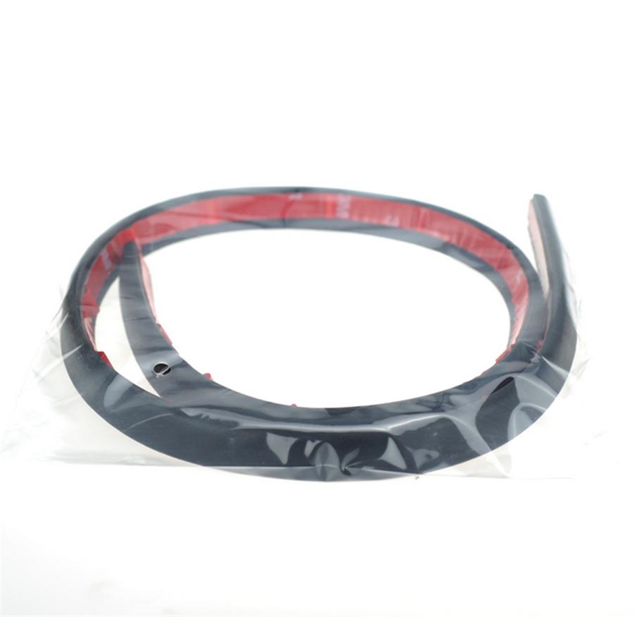 Car Door Seal Strip Rubber 4 Meter Sloping D Type Waterproof Trim Sound Insulati